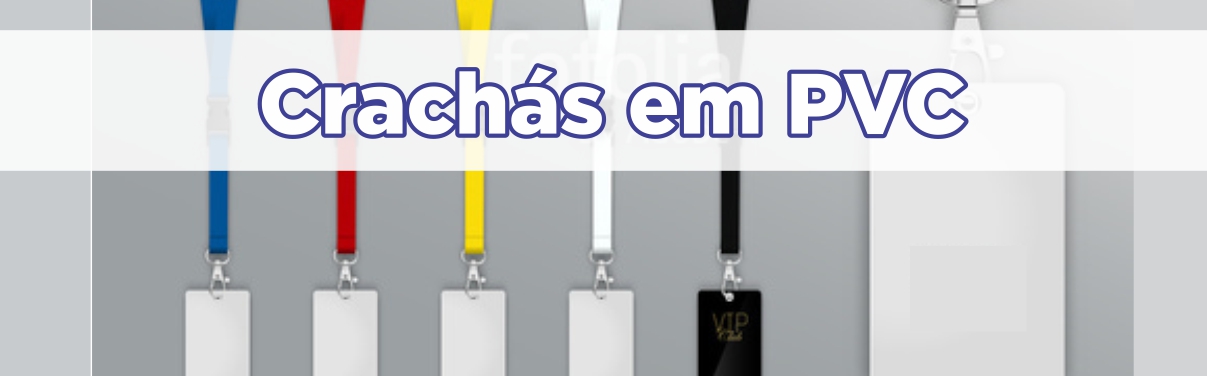Crachás em PVC